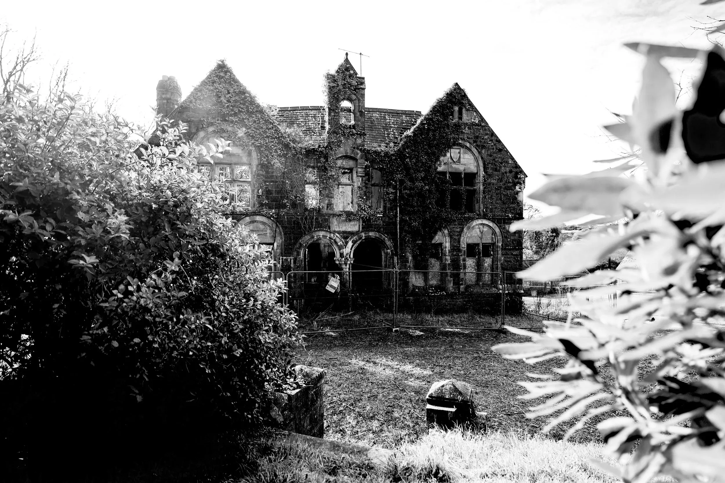 The school today, mid-restoration